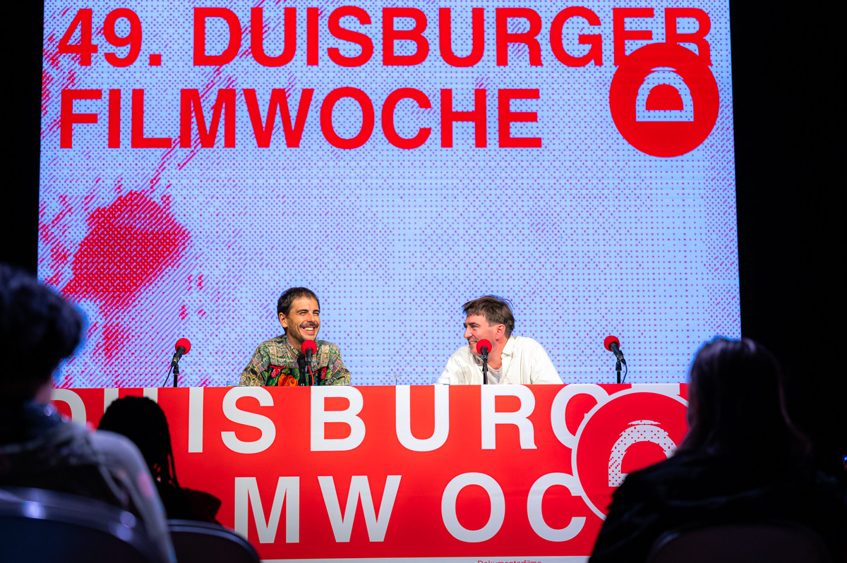  Matthias Lintner, Mischa Hedinger v.l. © Duisburger Filmwoche, Foto: Simon Bierwald 